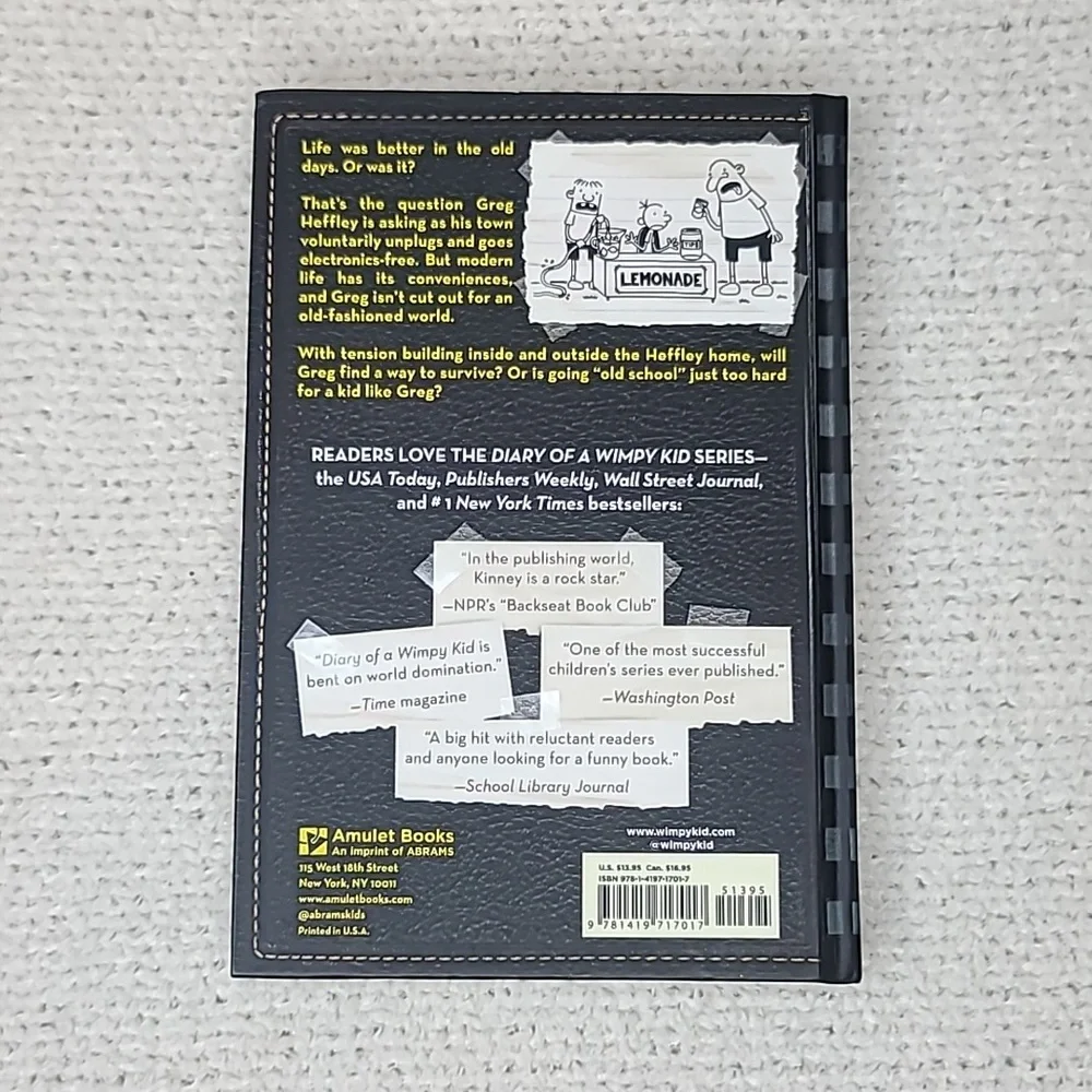 Kids/Children's Illustrated Fun Diary of a Wimpy Kid Two Book Set Book 9/Book 10